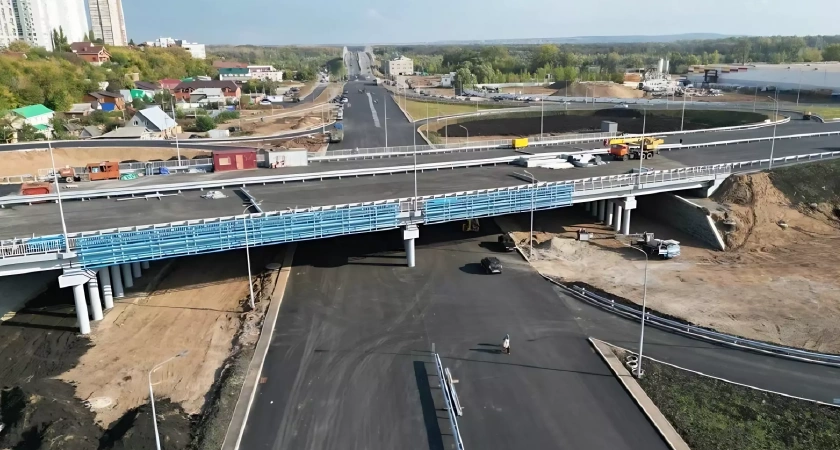 В Уфе открывают новую транспортную развязку на улице Рыленко