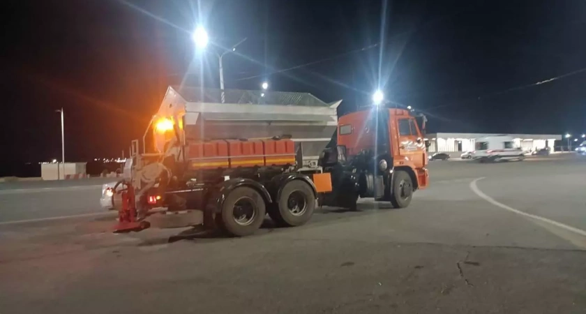 Уфимские дорожники перешли на зимний режим работы