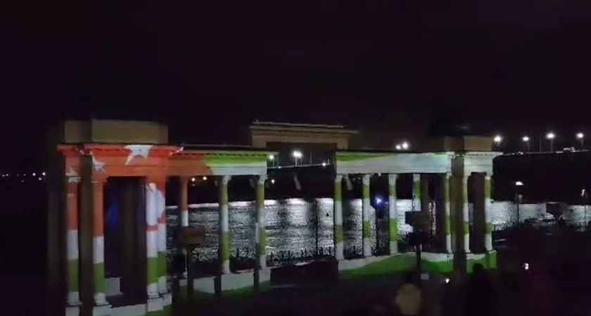 Колоннаду в Уфе подсветят в честь спортивного форума