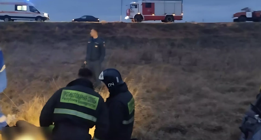 В Башкирии трое пострадали в ДТП с перевернувшейся "Ладой"