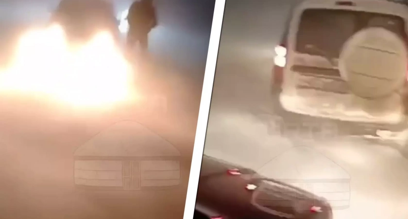 Сильная метель парализовала движение на дорогах Башкортостана