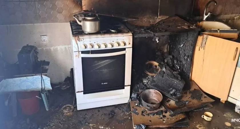 В Мелеузе при пожаре погибла 93-летняя пенсионерка