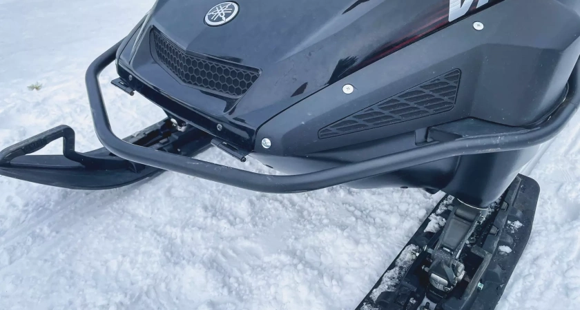 Пенсионер из Башкирии собрал снегоход для поездок на рыбалку