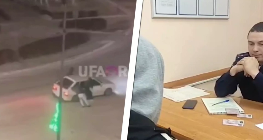 В Чишмах наказали водителя за катание пассажиров на дверях автомобиля