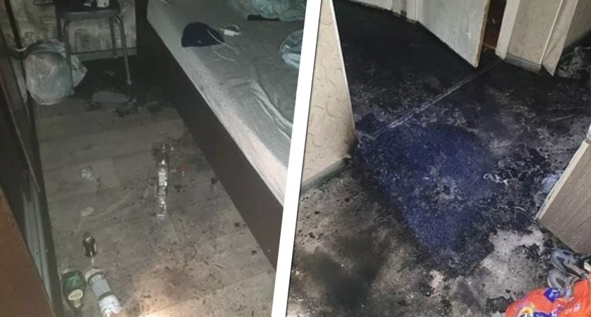 При пожаре в квартире Салавата погиб мужчина
