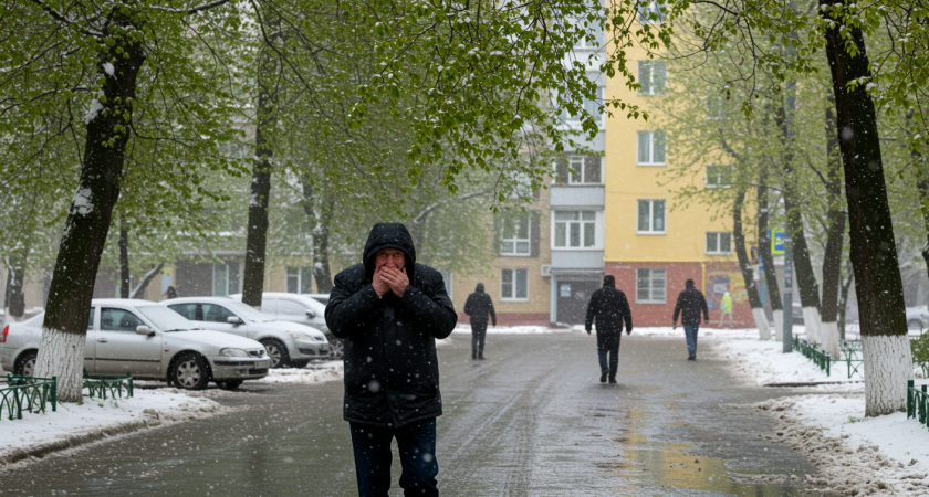 Внезапное возвращение зимы: снег и метели обрушатся на россиян с 6 мая