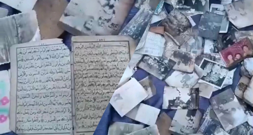 Пожар уничтожил дом ветерана, но сохранил Коран и семейные фотографии