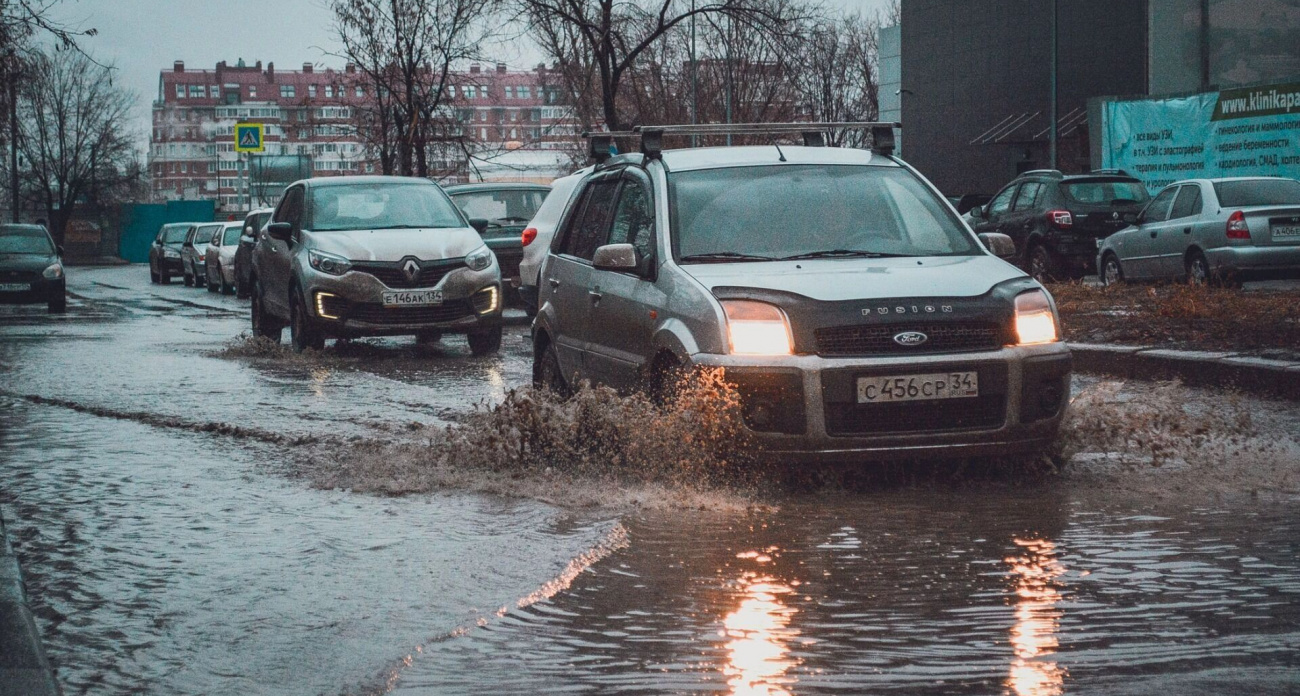 Уфа ушла под воду после сильного ливня