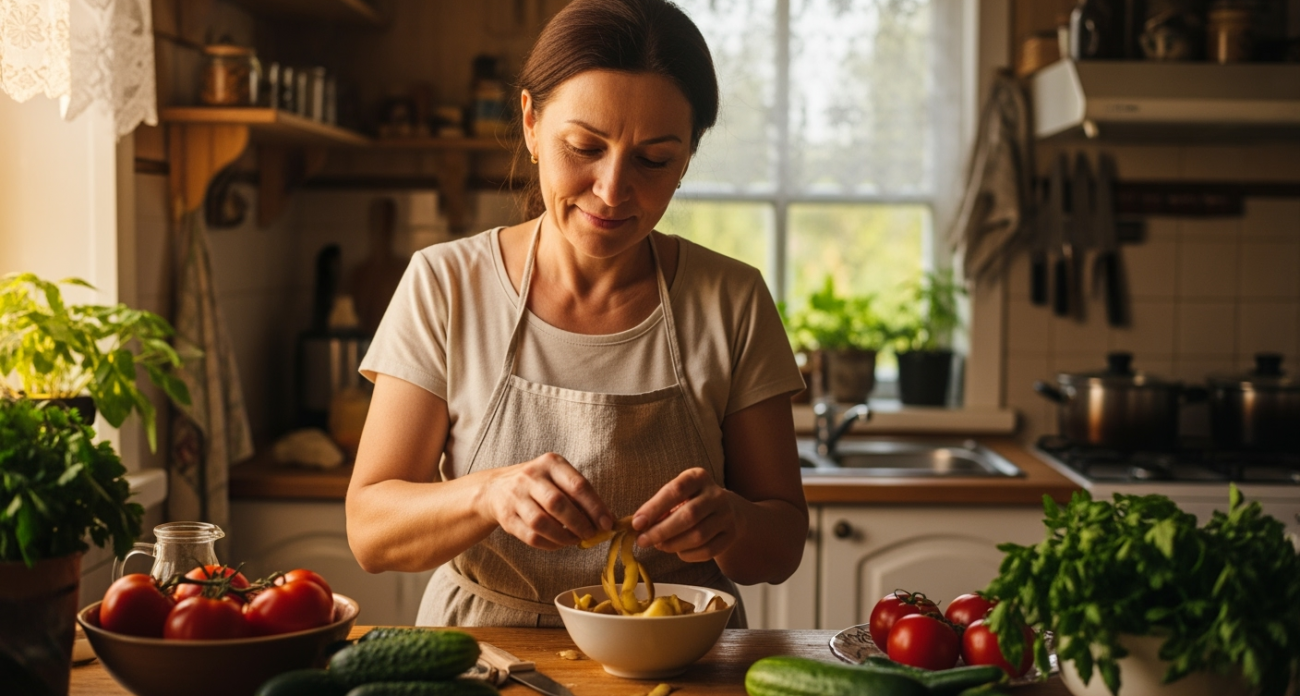 Картофельные шкурки не выбрасываю — они ценнее золота: вот как их применяю — три способа
