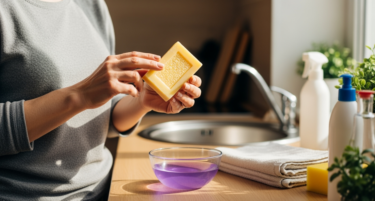 Соединяем марганцовку с мылом — и все проблемы решены: полезный лайфхак для хозяек обнаружен