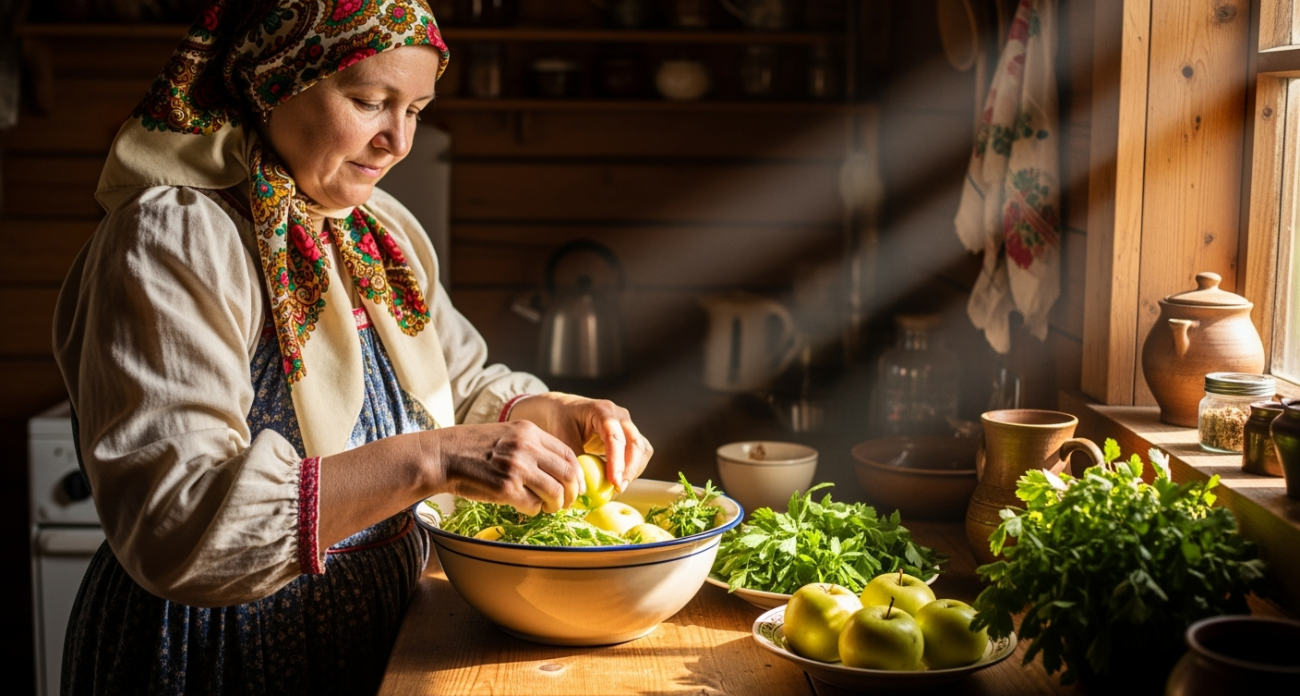 Забытый деревенский секрет моченых яблок: готовится за 10 минут, а вкус запомните навсегда