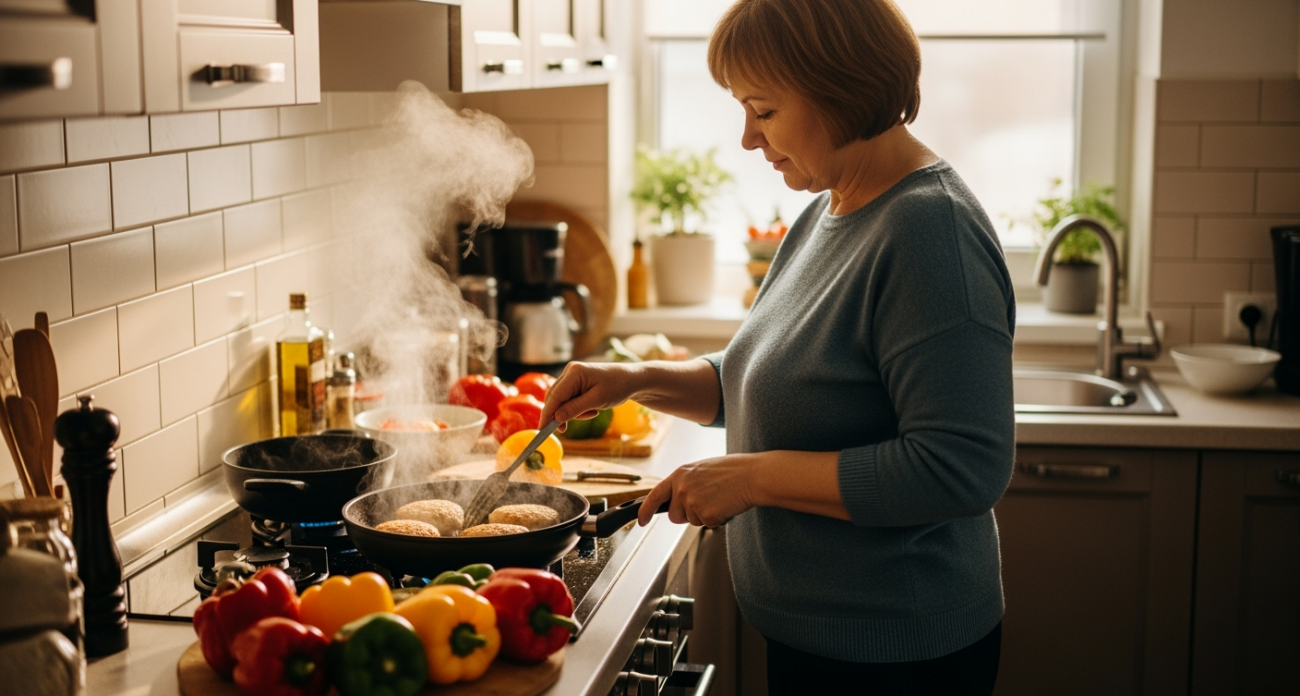 Готовлю перцы без начинки с котлетами на сковородке — обалденно вкусный и простой рецепт