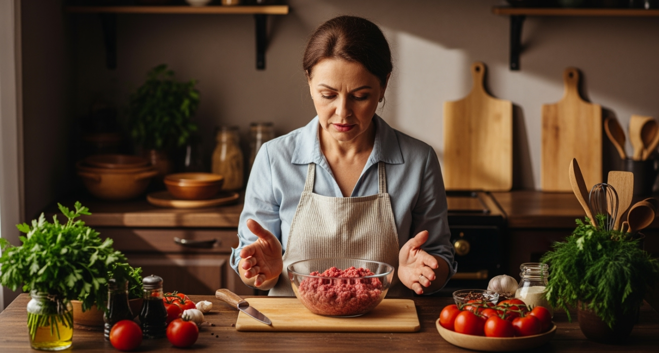 Никогда не месите фарш руками — главная ошибка, которая убивает вкус котлет
