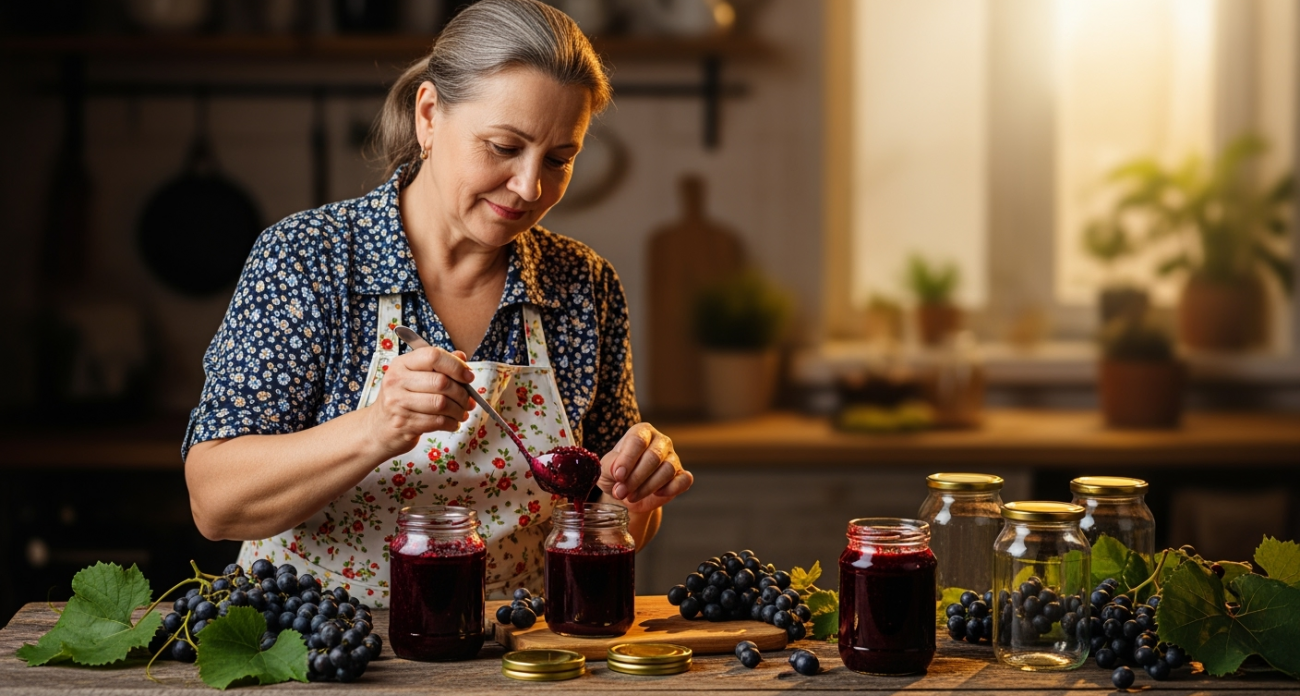 Хозяйки с Юга добавляют в виноградное варенье одну вещь — вкус становится как у дорогого деликатеса