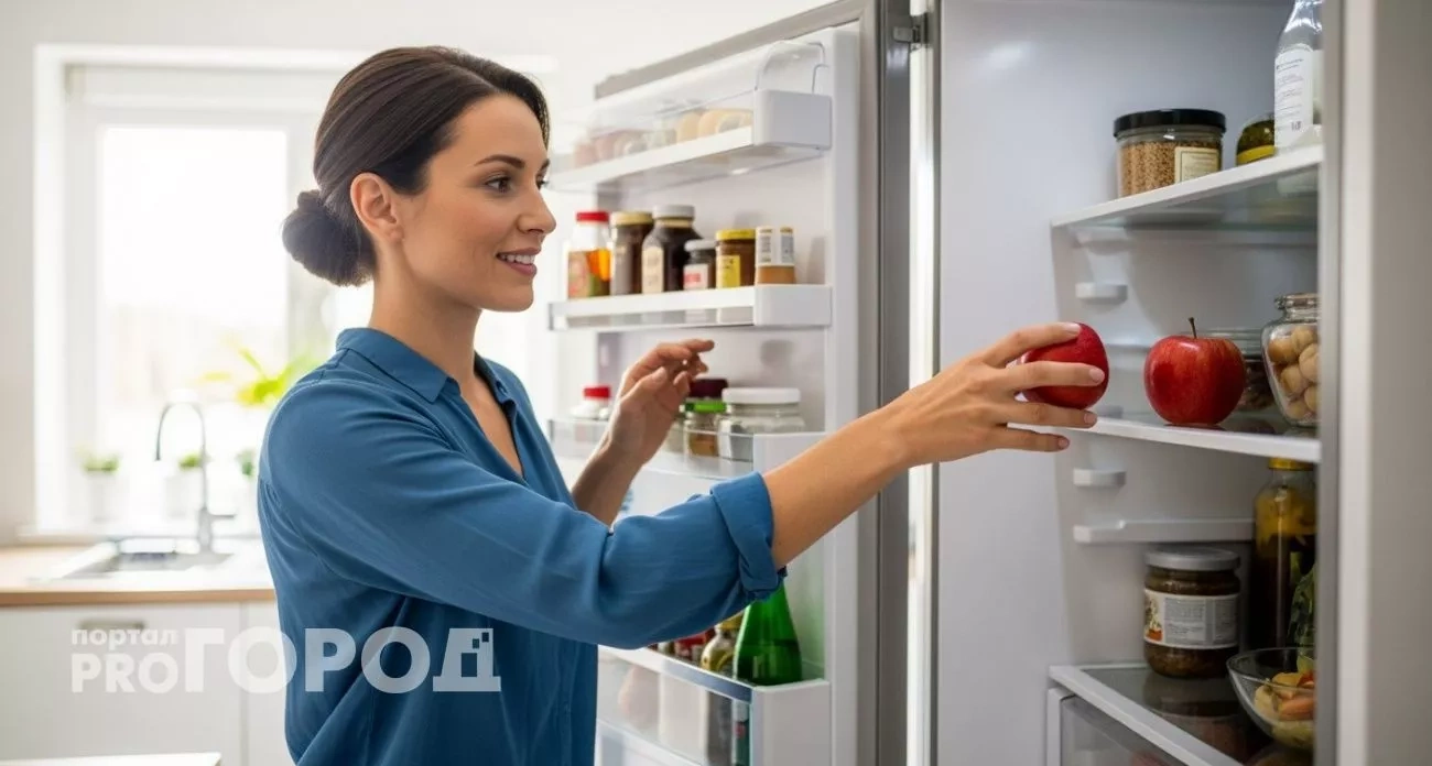 Хозяйки держат в секрете: одно яблоко решает проблему запаха в холодильнике за 2 часа
