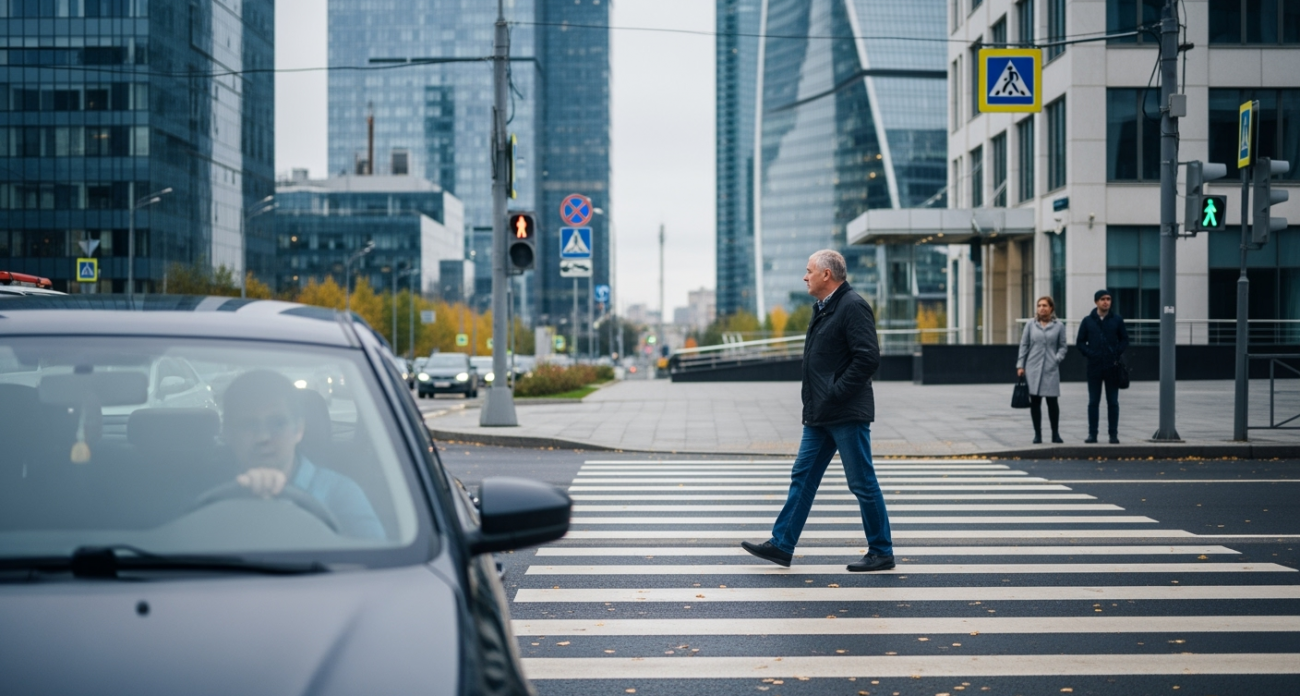 Верховный суд раскрыл тайну штрафов на пешеходных переходах: водители годами платили за то, что не является нарушением