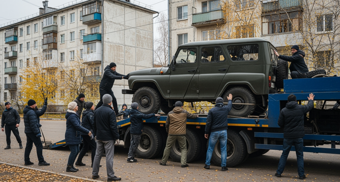 Благовещенск отправит бронированный УАЗ воинам СВО по их личной просьбе