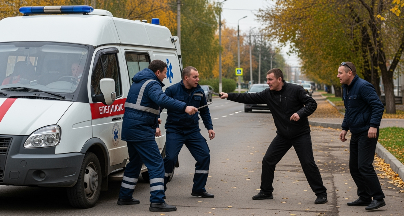 Пьяные братья из Уфы с ножом напали на бригаду скорой и получили по 3 года колонии