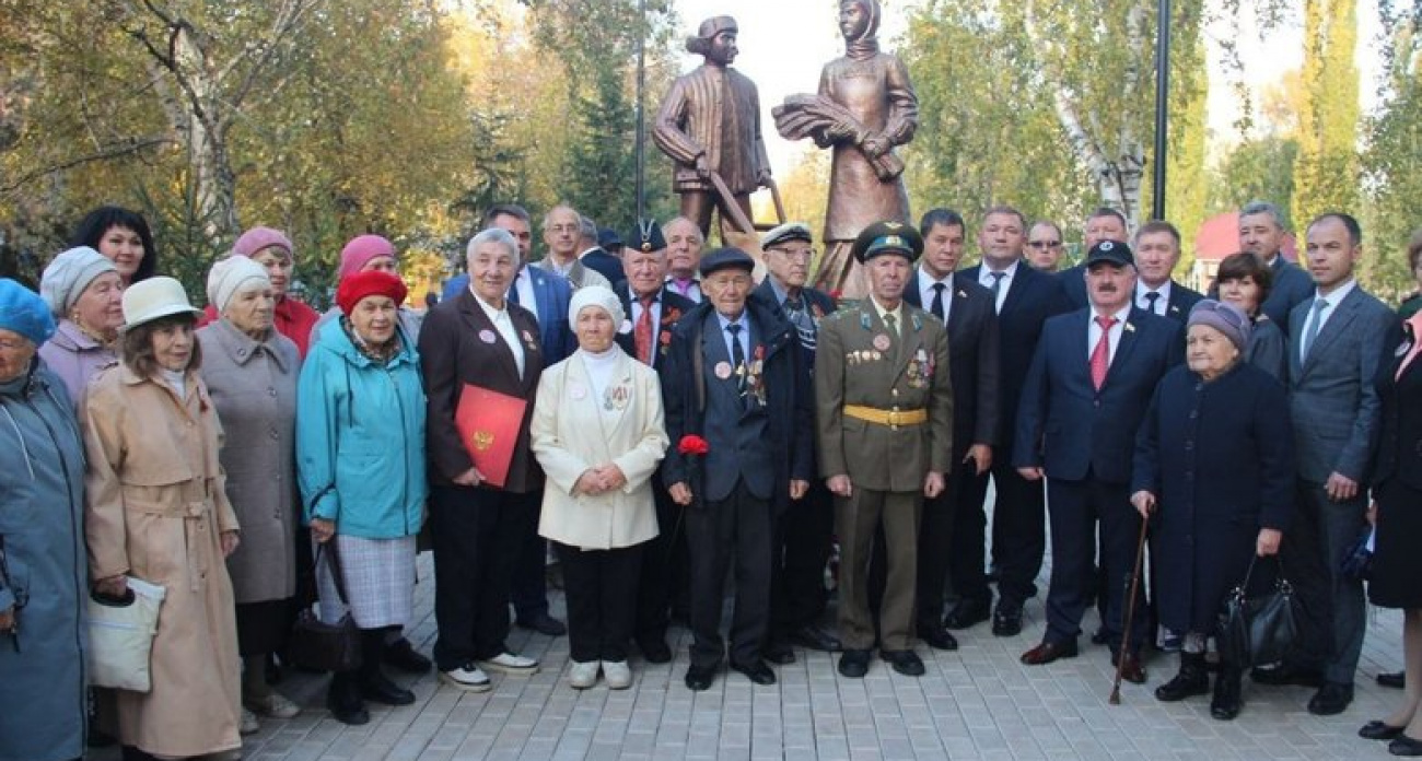 В Башкирии открыли памятник детям, державшим в руках судьбу Родины