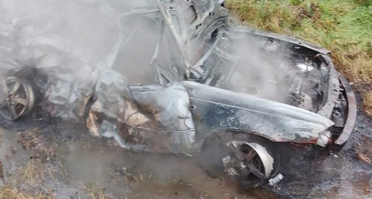 "Деу Нексия" врезалась в "Сканию" на М-5: трое погибших, включая ребенка, машина загорелась