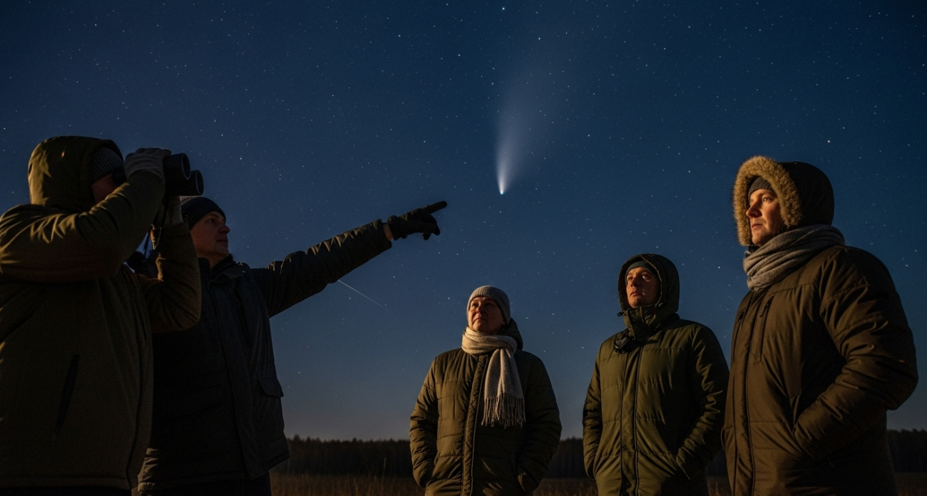 Комета 3I/ATLAS приблизится к Солнцу: жители Башкирии смогут наблюдать ее после 30 октября