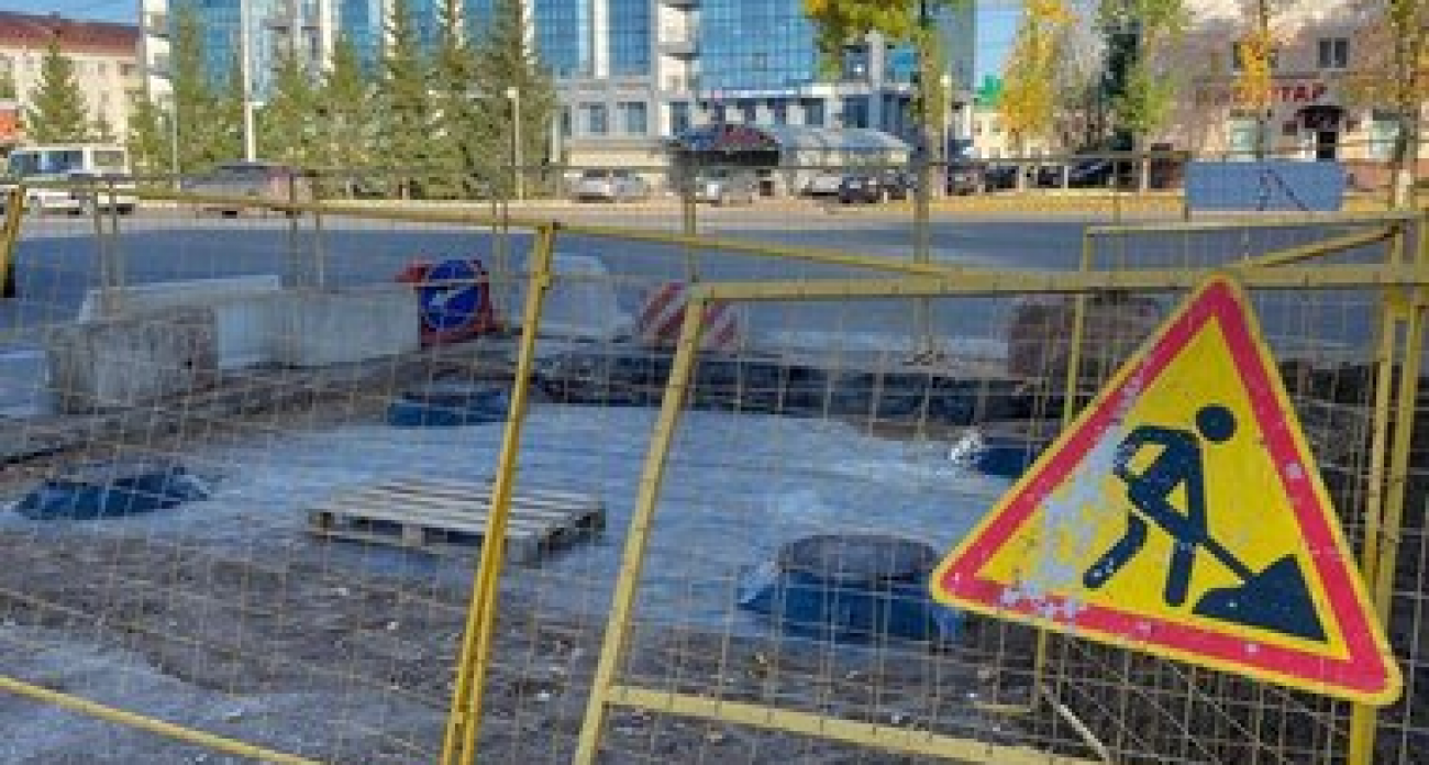 В центре Уфы заменили 100-метровый водопровод, прослуживший 61 год
