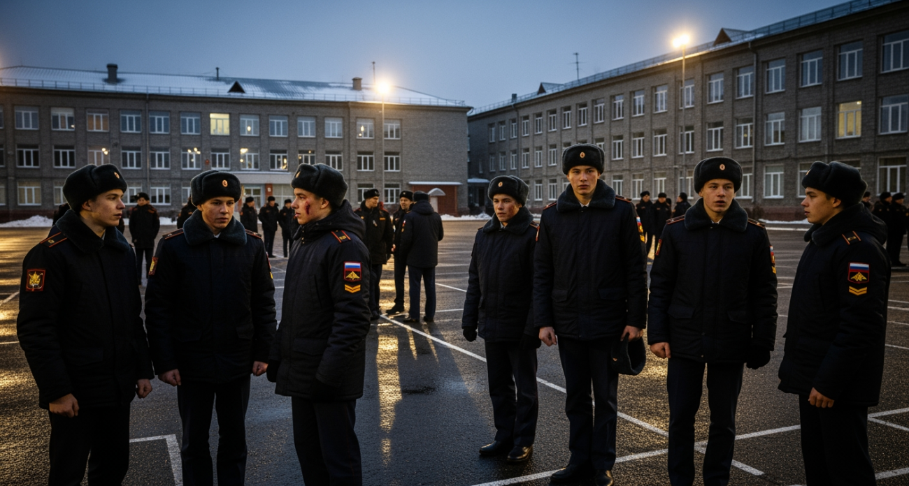 40 пострадавших, двое с тяжкими травмами: кадеты с ремнями и металлом устроили побоище из-за надписи