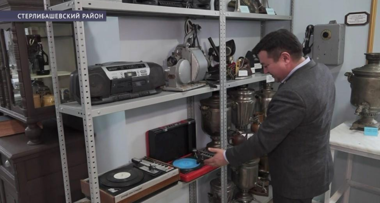 Три года труда: в Стерлибашевском районе открылся музей с костями мамонта