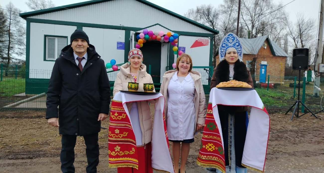 313 жителей трёх населённых пунктов Башкирии получили современный ФАП по нацпроекту