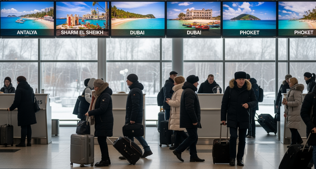 Турция и Египет лидируют: куда летят отдыхать жители Уфы