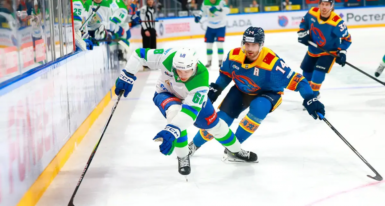 Лабанк на 49-й минуте спас «Шанхайских Драконов» от пятого поражения подряд в матче с «Салаватом»