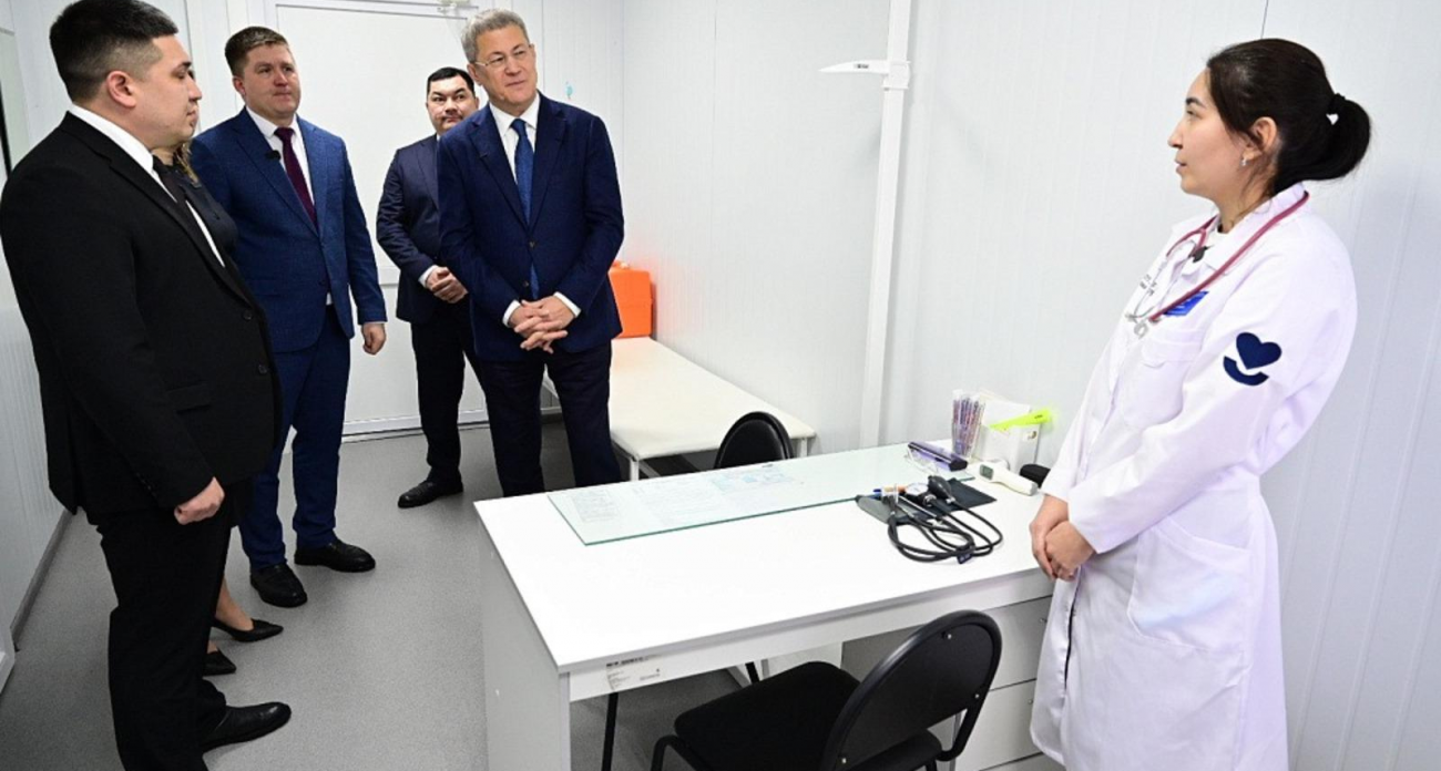 Башкирия открыла модульную амбулаторию для 2300 жителей Аскинского района