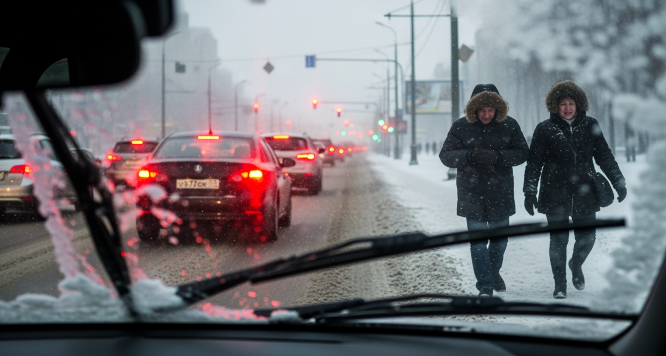 Два распыления на лобовое — и с запотеванием покончено: видимость идеальна весь день, даже в пробке