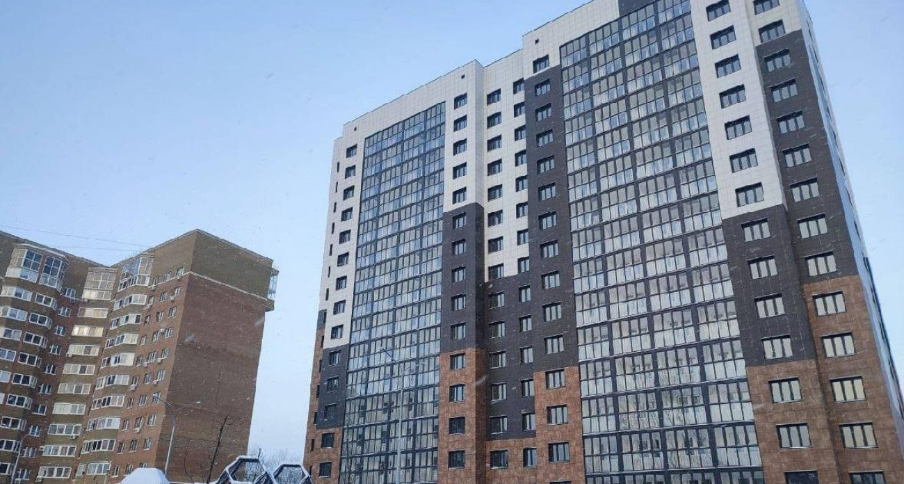 В Уфе открыли первый 16-этажный дом по программе комплексной реновации