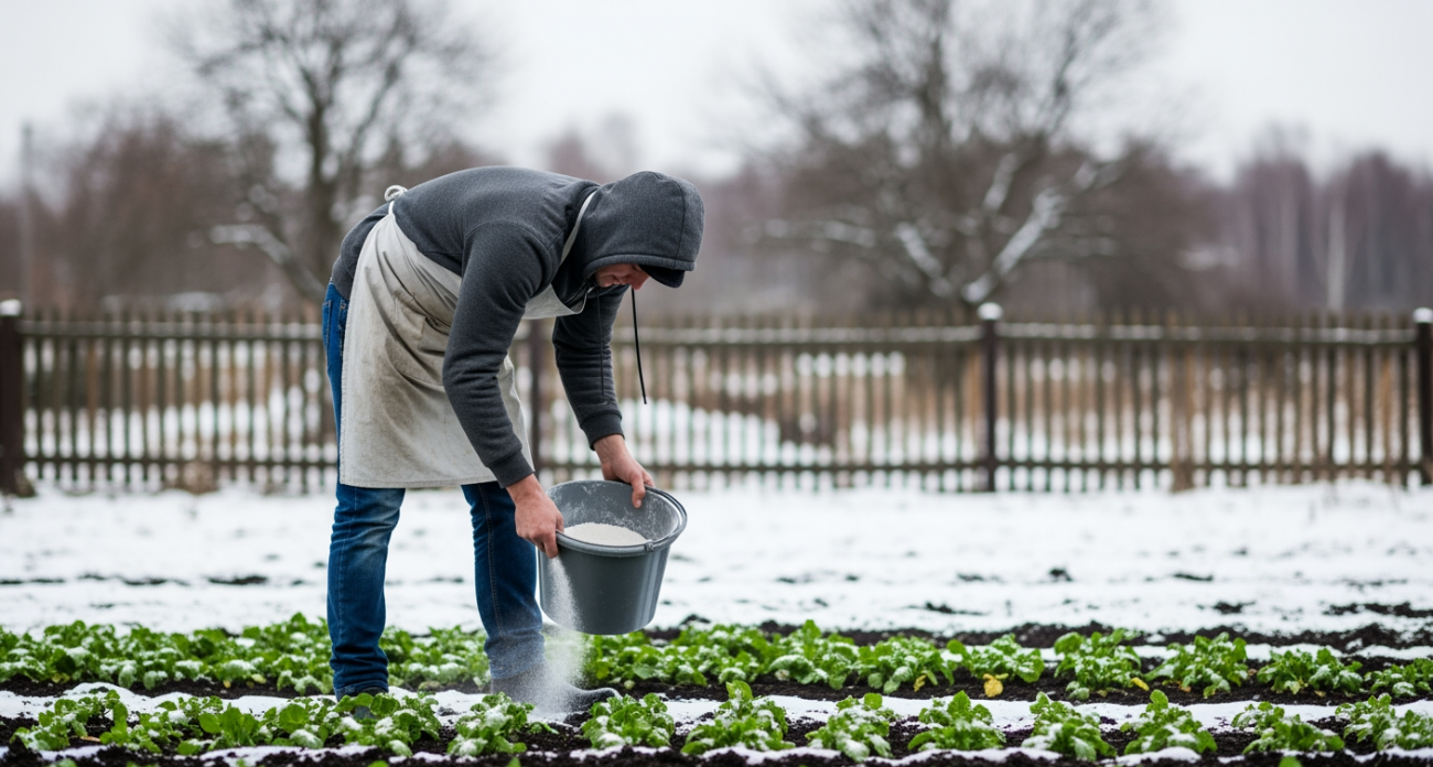 Щепотка этого порошка вместо тонны навоза: разбрасываю с осени - почва становится плодороднее любого чернозёма