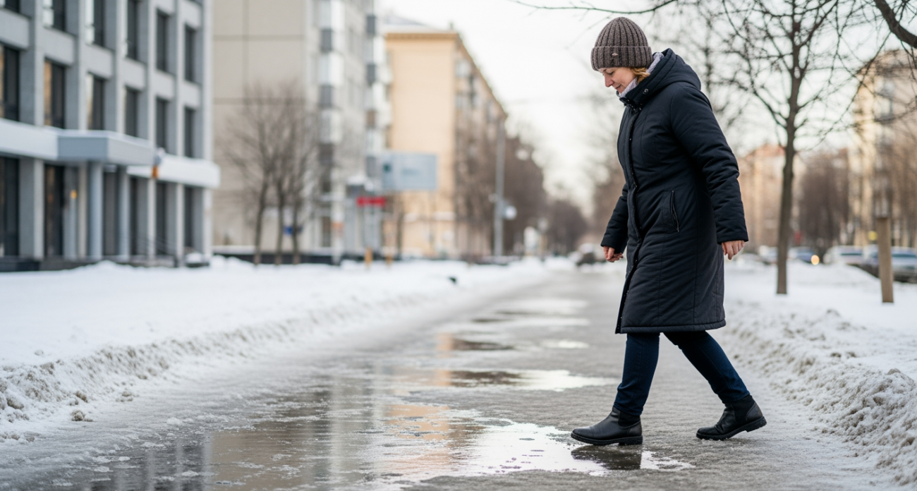 Старый трюк спасает новые сапоги: через 10 минут скольжение исчезает, жена довольна