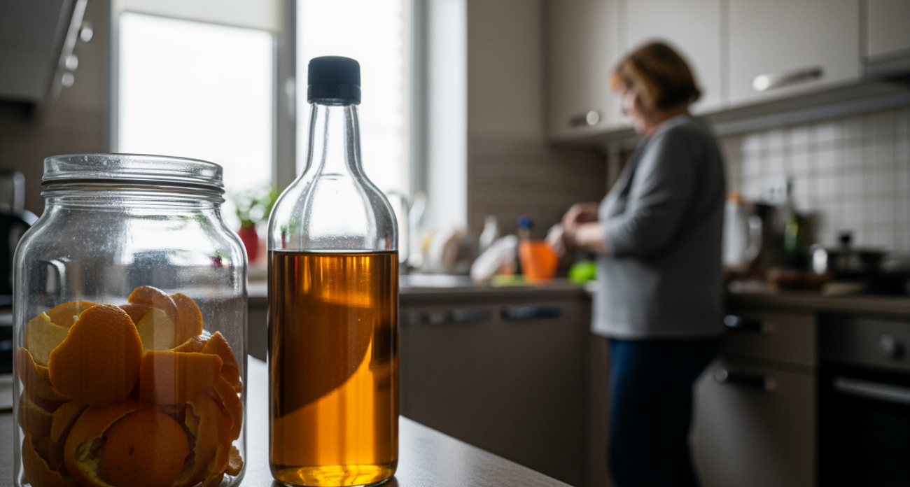 Апельсиновые корки в уксусе — мой секретный помощник по дому, которым я делюсь с подругами всю зиму