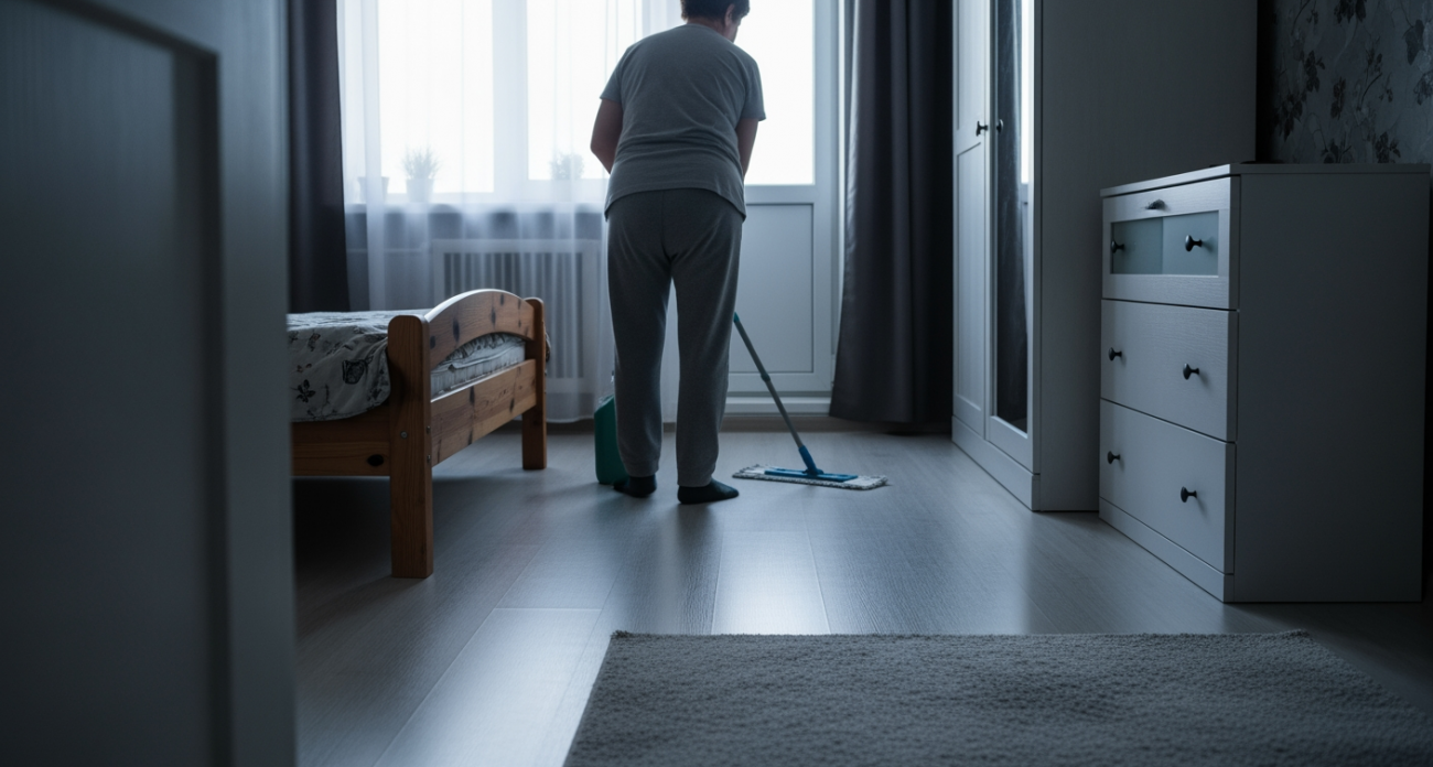 Один секрет хозяйки – полы блестят месяц без уборки, и грязь просто не липнет к поверхности