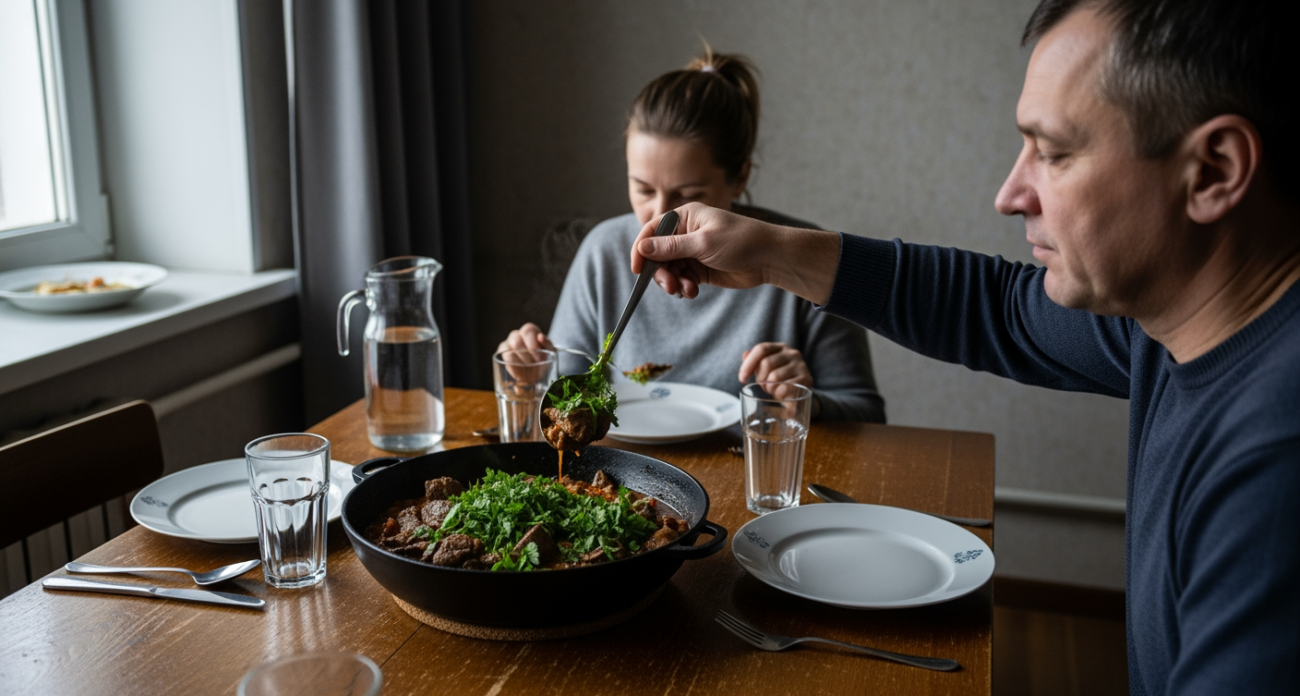 Обварила печень кипятком с горчицей: блюдо получается нежным как пена и максимально сочным