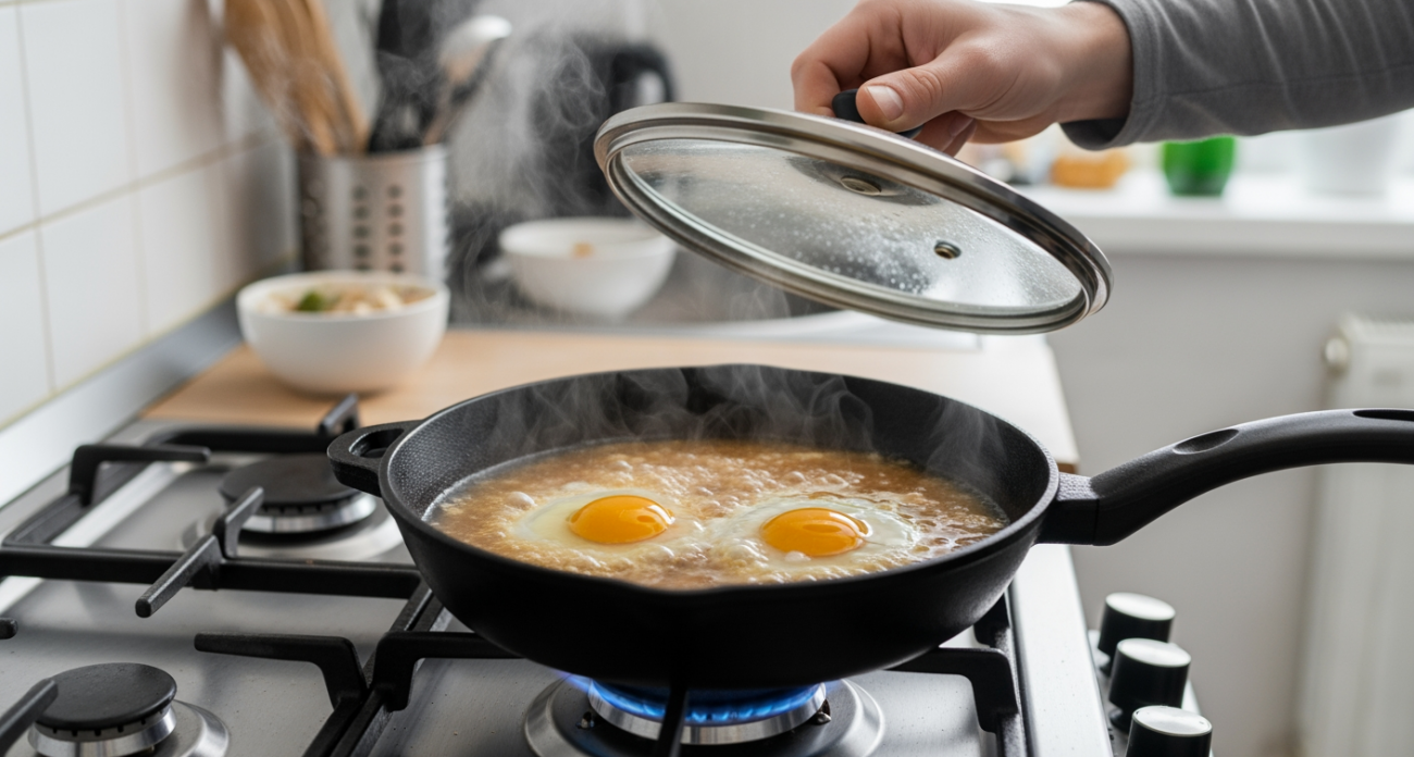 Секретный ингредиент для идеальной яичницы: простой лайфхак, который знают только опытные повара