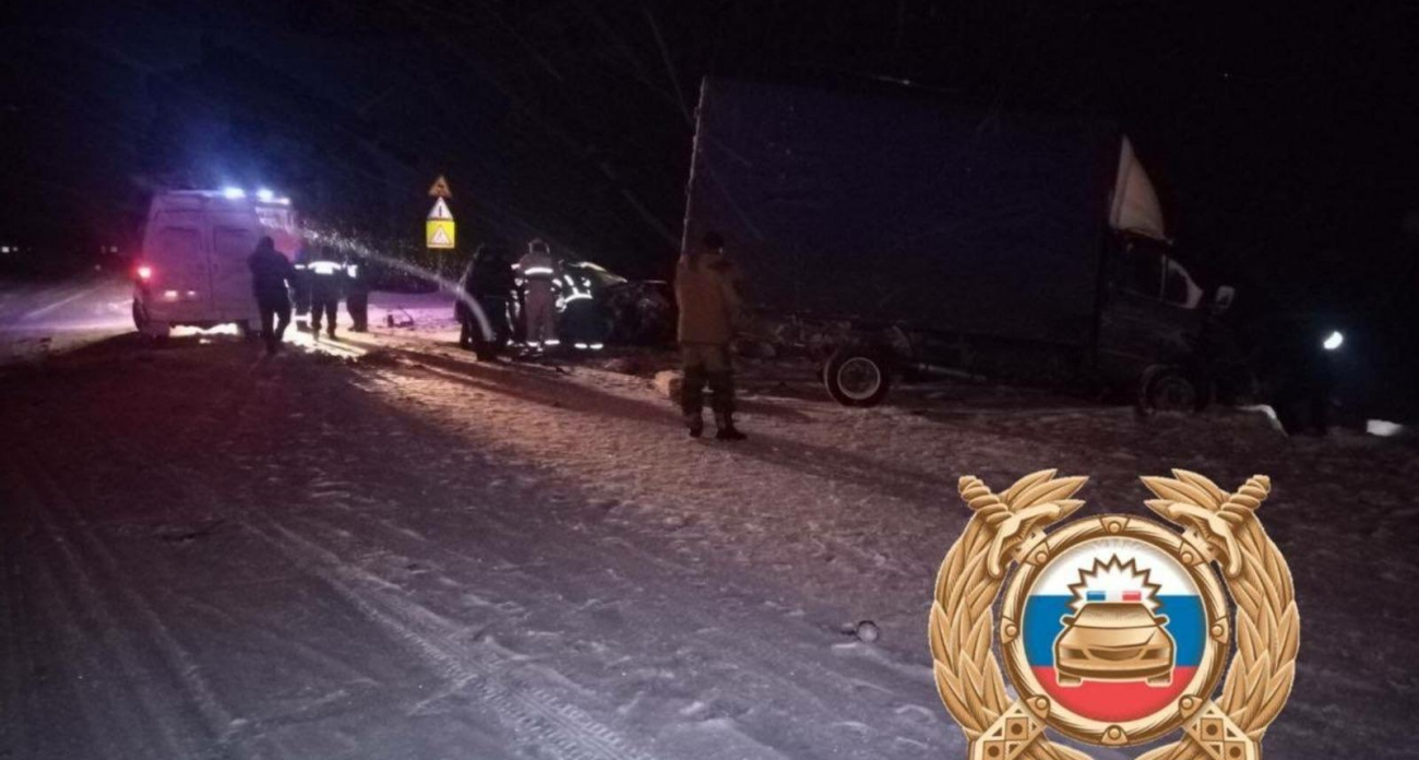 Лобовое столкновение в Башкирии: 4 погибли в ночном ДТП на трассе