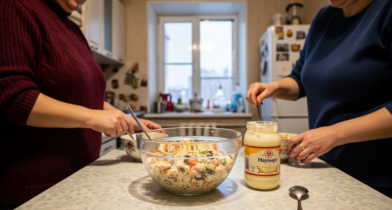Безопасно ли есть оливье спустя неделю после Нового года. Врач разобрала миф