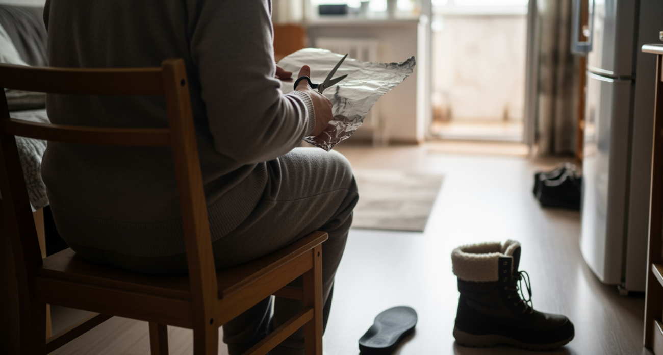 Кладу под стельку и ноги теплые до -40: забытый лайфхак советских времён для зимы