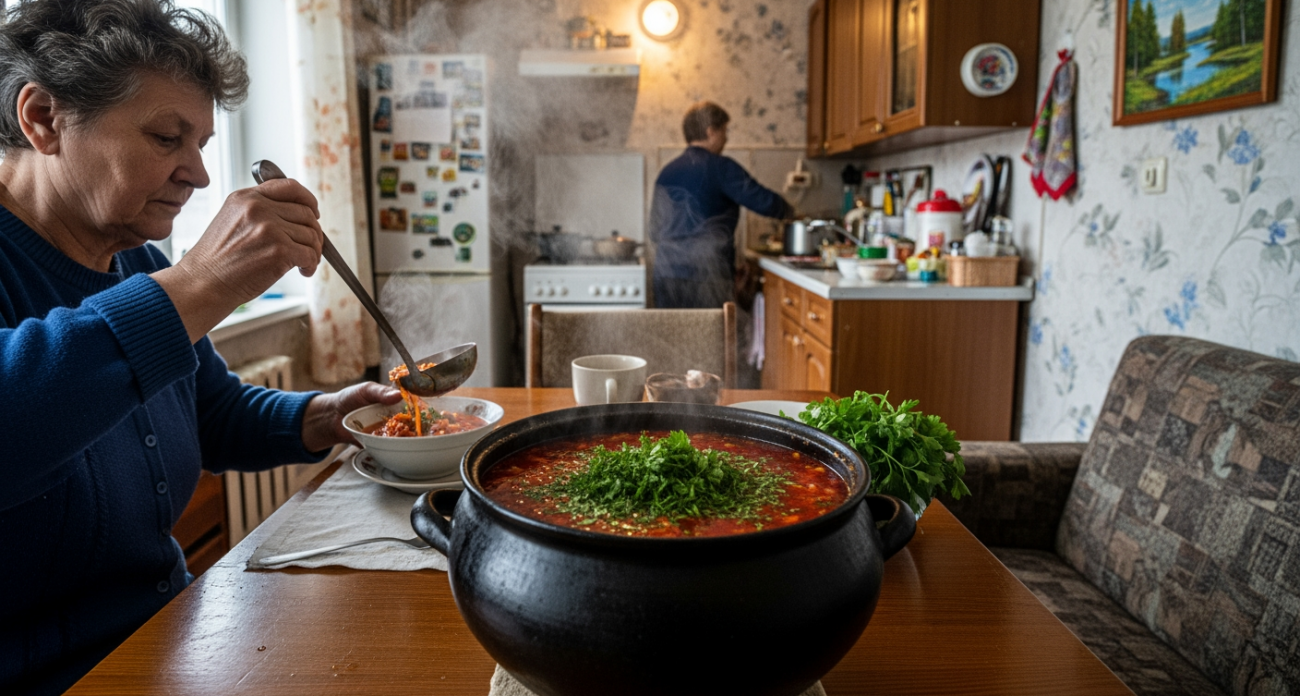 Спасаю нарезку после праздников: варю густую солянку с колбасой, маслинами и ароматным бульоном
