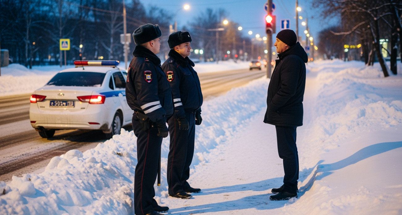 Водитель поделился, что произошло после отметки «Не согласен» в протоколе автоинспектора