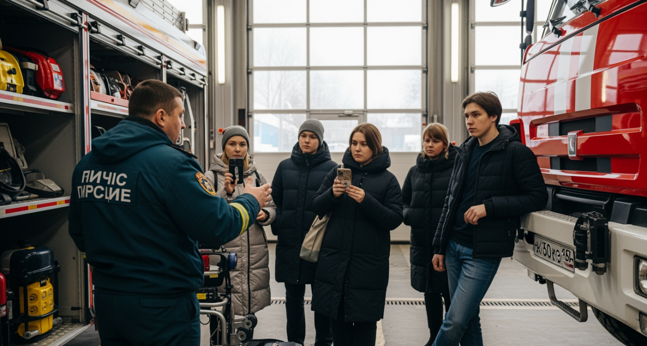 Москвичи едут в башкирское село Абзаково не только кататься на лыжах, но и в пожарную часть