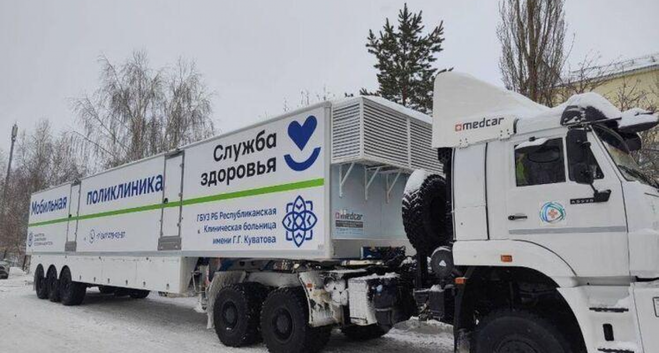 175 тысяч приемов за 5 месяцев: медики объехали 356 населенных пунктов Башкирии