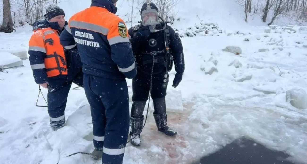 1332 овцы провалились под лед озера в Башкирии: водолазы работают на дне