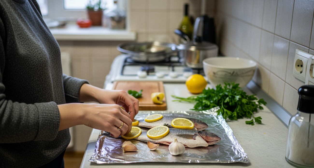 Забываю про малосольную селёдку: готовлю скумбрию в духовке и дети просят добавки
