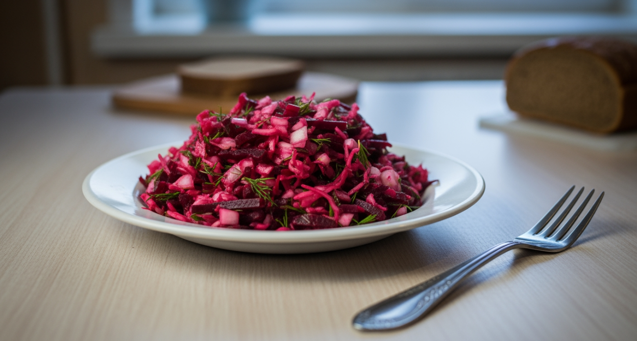 Забытый рецепт винегрета из старого журнала: готовим по-старинному и сравниваем с современным вариантом